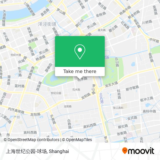 上海世纪公园-球场 map