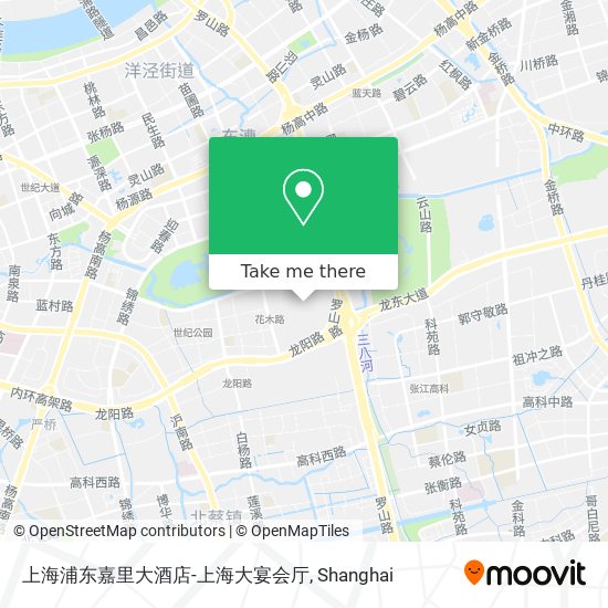 上海浦东嘉里大酒店-上海大宴会厅 map
