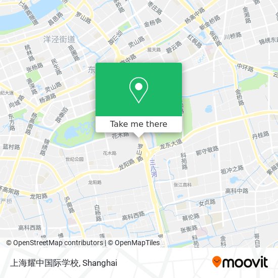 上海耀中国际学校 map