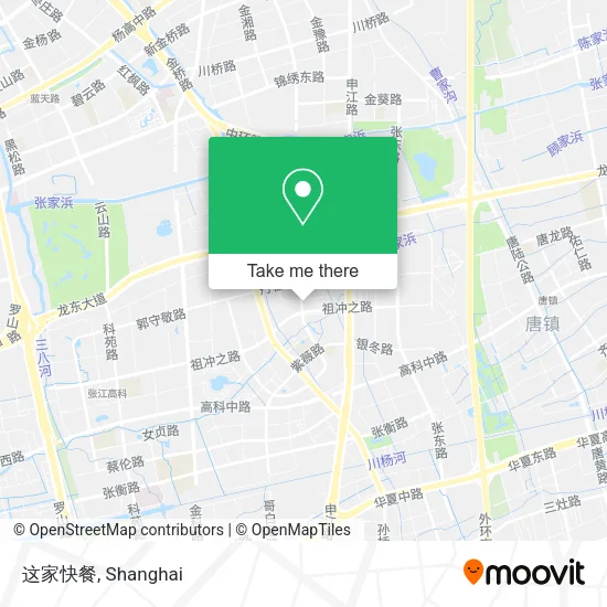 这家快餐 map