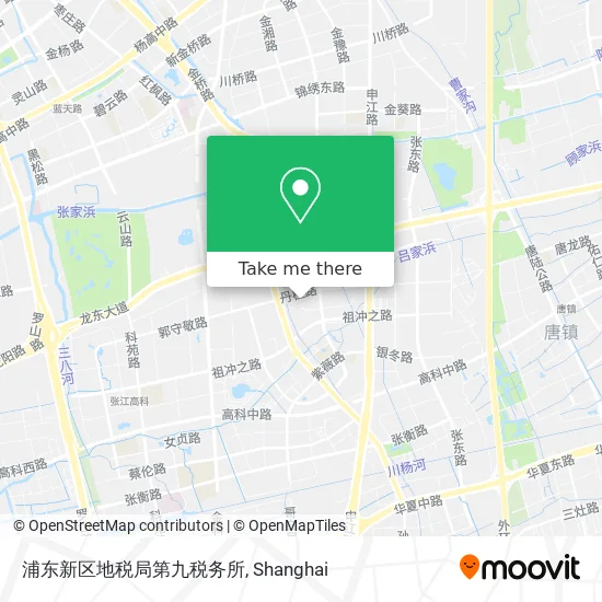 浦东新区地税局第九税务所 map