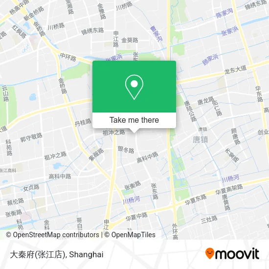 大秦府(张江店) map