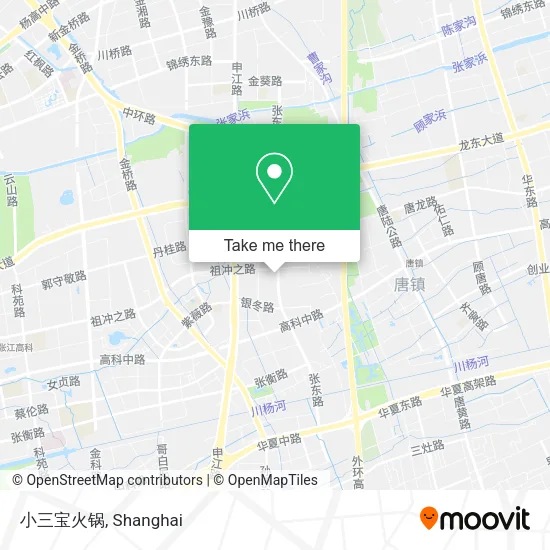 小三宝火锅 map