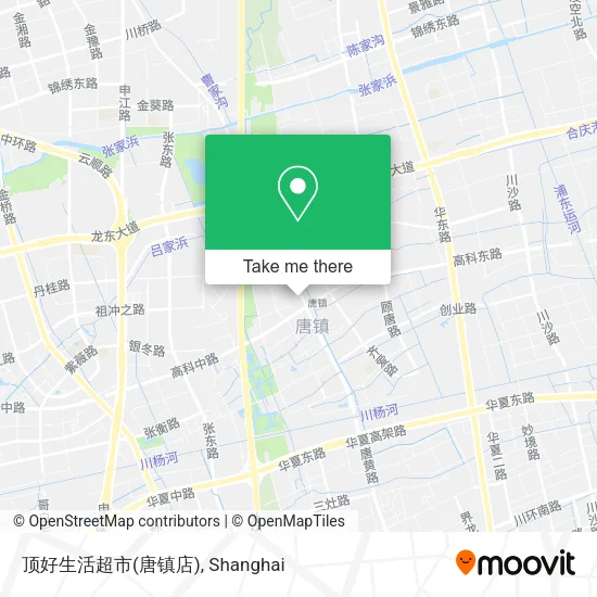 顶好生活超市(唐镇店) map