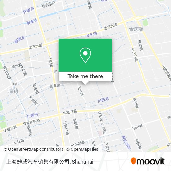 上海雄威汽车销售有限公司 map