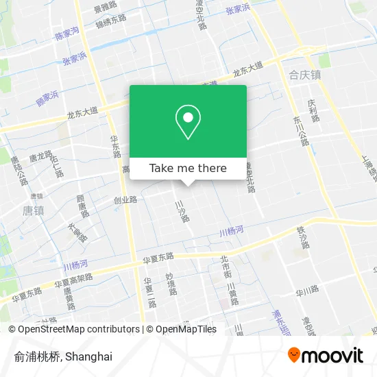 俞浦桃桥 map