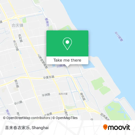 喜来春农家乐 map