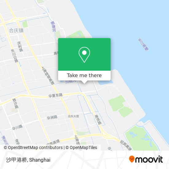 沙甲港桥 map