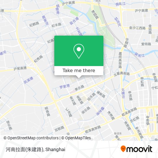 河南拉面(朱建路) map