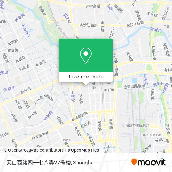 天山西路四一七八弄27号楼 map