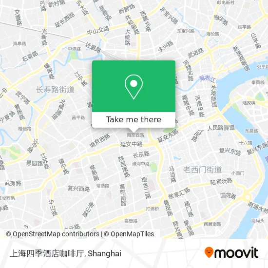 上海四季酒店咖啡厅 map