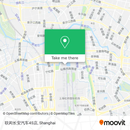 联闳长安汽车4S店 map