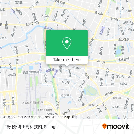 神州数码上海科技园 map