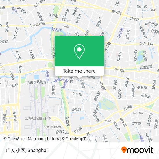 广友小区 map
