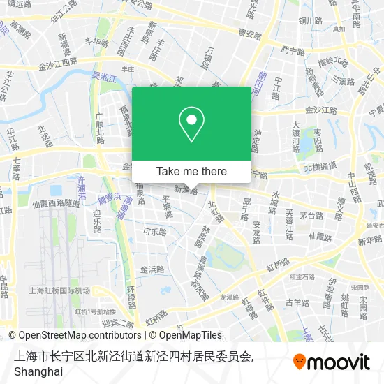 上海市长宁区北新泾街道新泾四村居民委员会 map