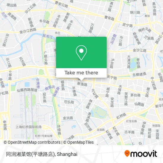 同润湘菜馆(平塘路店) map