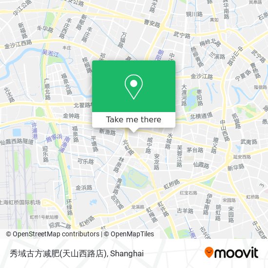 秀域古方减肥(天山西路店) map