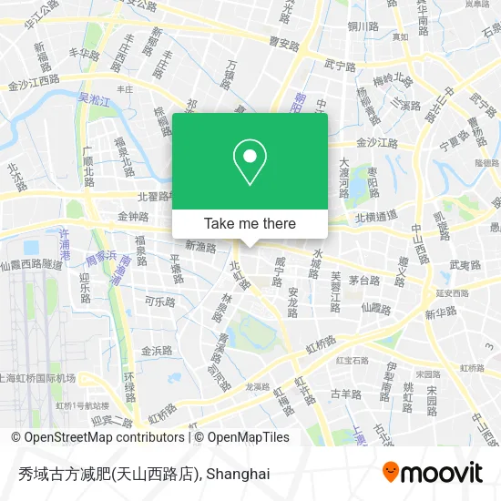 秀域古方减肥(天山西路店) map