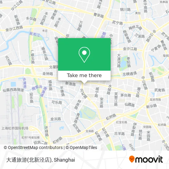 大通旅游(北新泾店) map