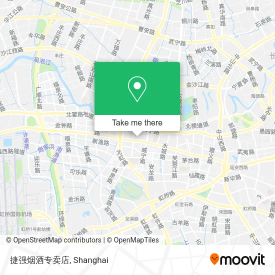 捷强烟酒专卖店 map