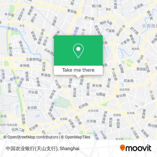 中国农业银行(天山支行) map