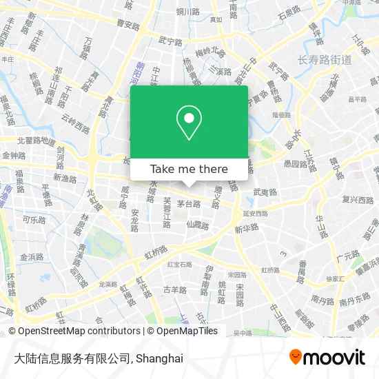 大陆信息服务有限公司 map