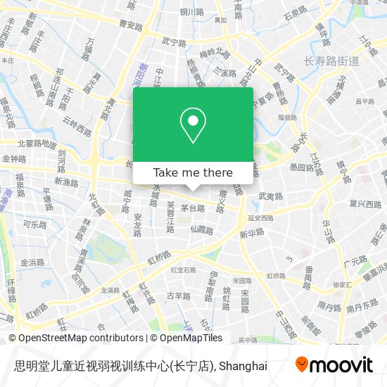 思明堂儿童近视弱视训练中心(长宁店) map