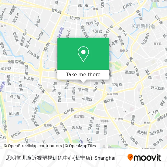 思明堂儿童近视弱视训练中心(长宁店) map