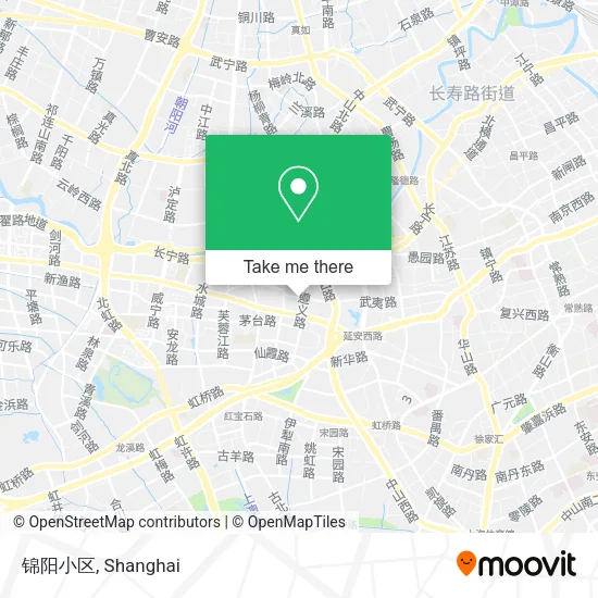 锦阳小区 map