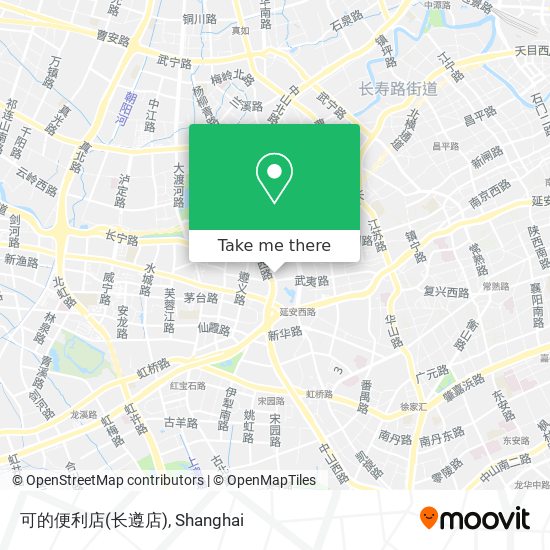 可的便利店(长遵店) map