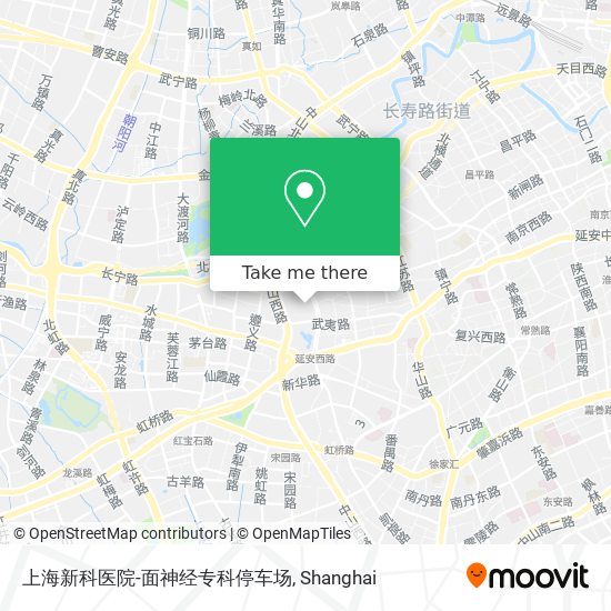 上海新科医院-面神经专科停车场 map