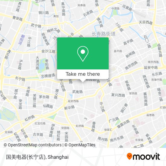 国美电器(长宁店) map