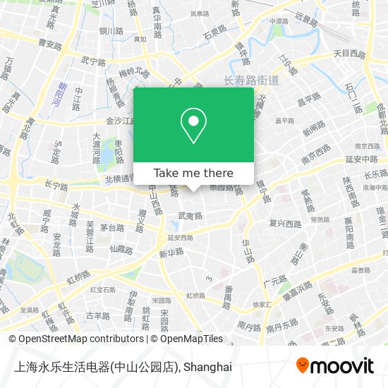 上海永乐生活电器(中山公园店) map