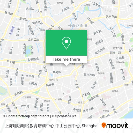上海哇啦哇啦教育培训中心-中山公园中心 map