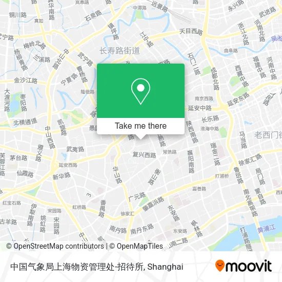 中国气象局上海物资管理处-招待所 map
