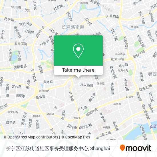 长宁区江苏街道社区事务受理服务中心 map