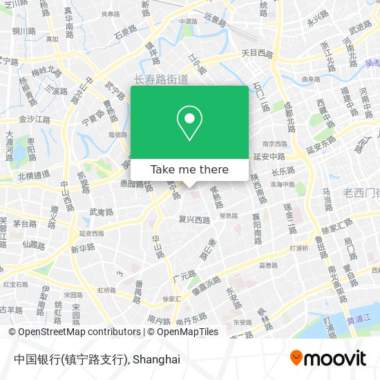 中国银行(镇宁路支行) map