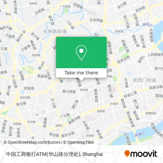 中国工商银行ATM(华山路分理处) map