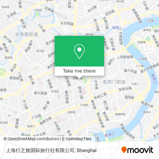 上海行之旅国际旅行社有限公司 map