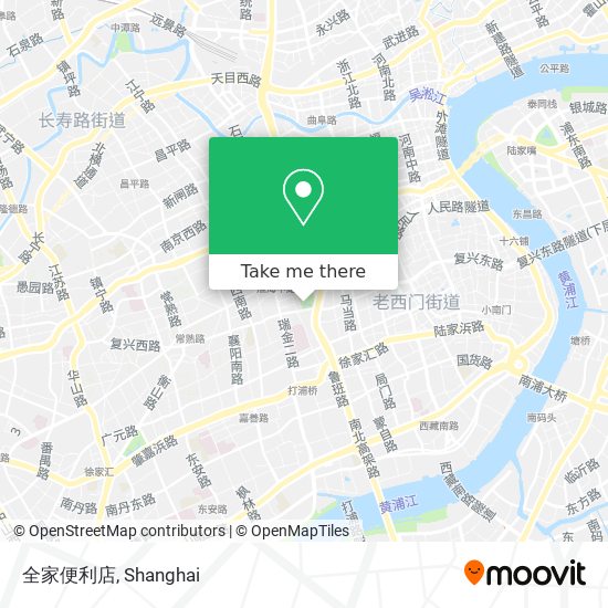 全家便利店 map