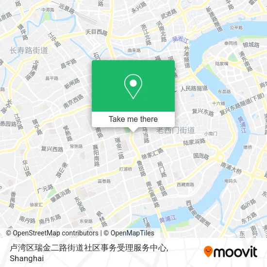 卢湾区瑞金二路街道社区事务受理服务中心 map