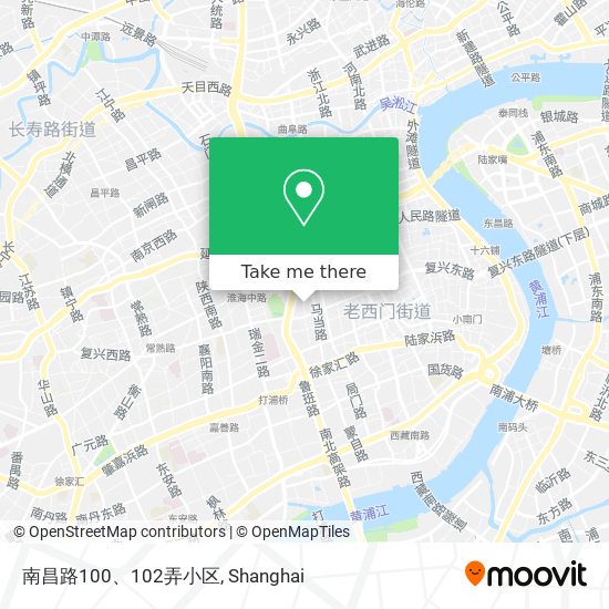 南昌路100、102弄小区 map
