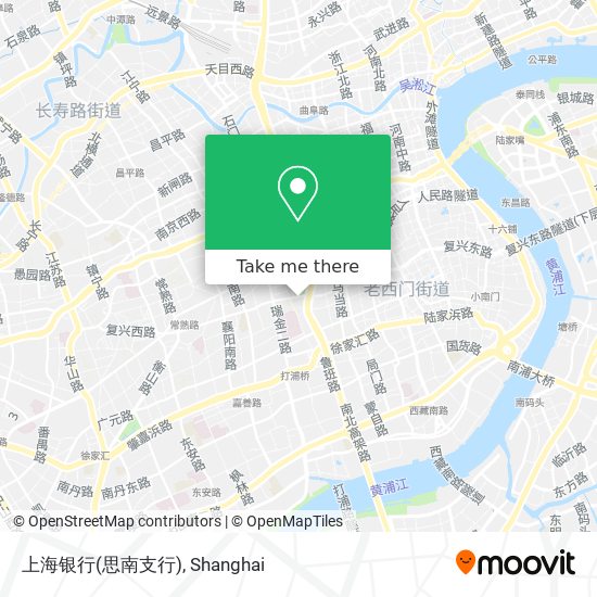 上海银行(思南支行) map