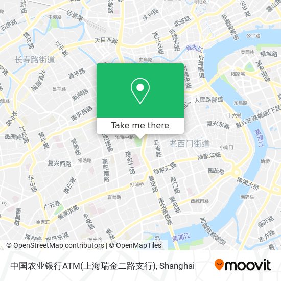 中国农业银行ATM(上海瑞金二路支行) map