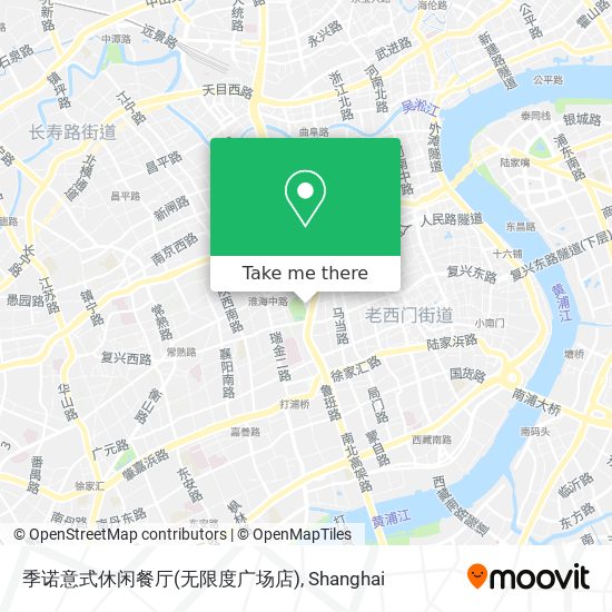 季诺意式休闲餐厅(无限度广场店) map