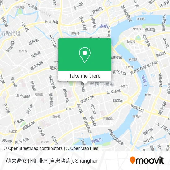 萌果酱女仆咖啡屋(自忠路店) map