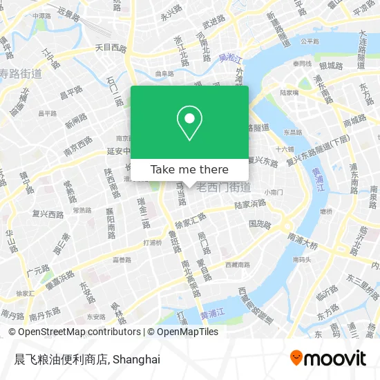 晨飞粮油便利商店 map