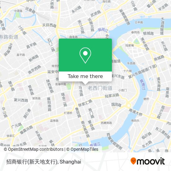 招商银行(新天地支行) map