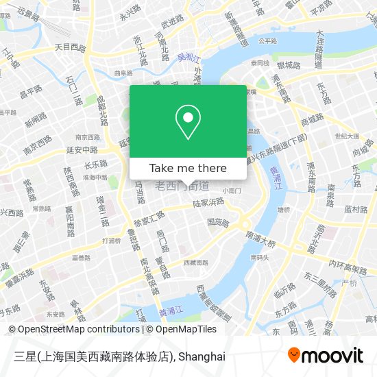 三星(上海国美西藏南路体验店) map
