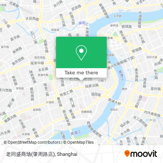 老同盛商场(肇周路店) map
